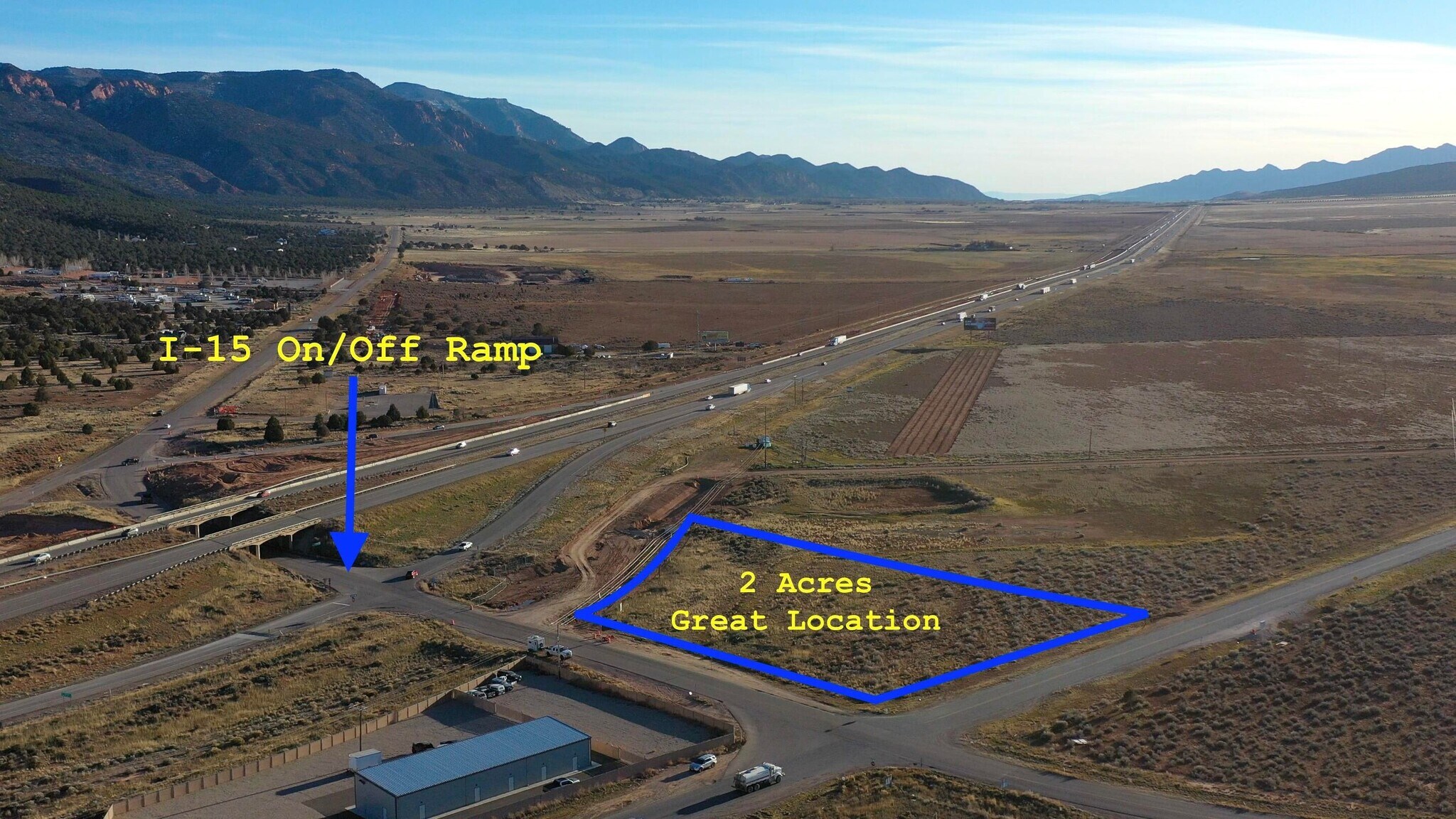 2 Acres I-15 Exit, Cedar City, UT for sale Primary Photo- Image 1 of 26
