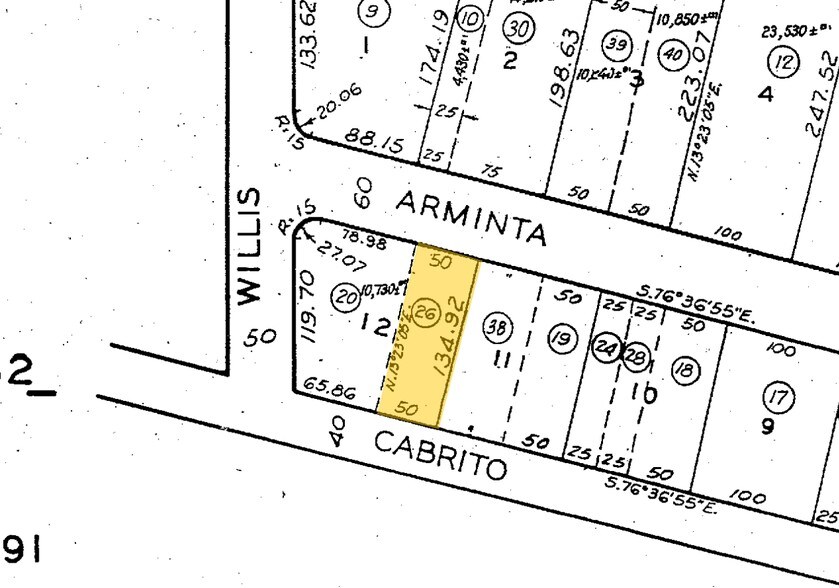 14750 Arminta St, Panorama City, CA à louer - Plan cadastral - Image 3 de 3