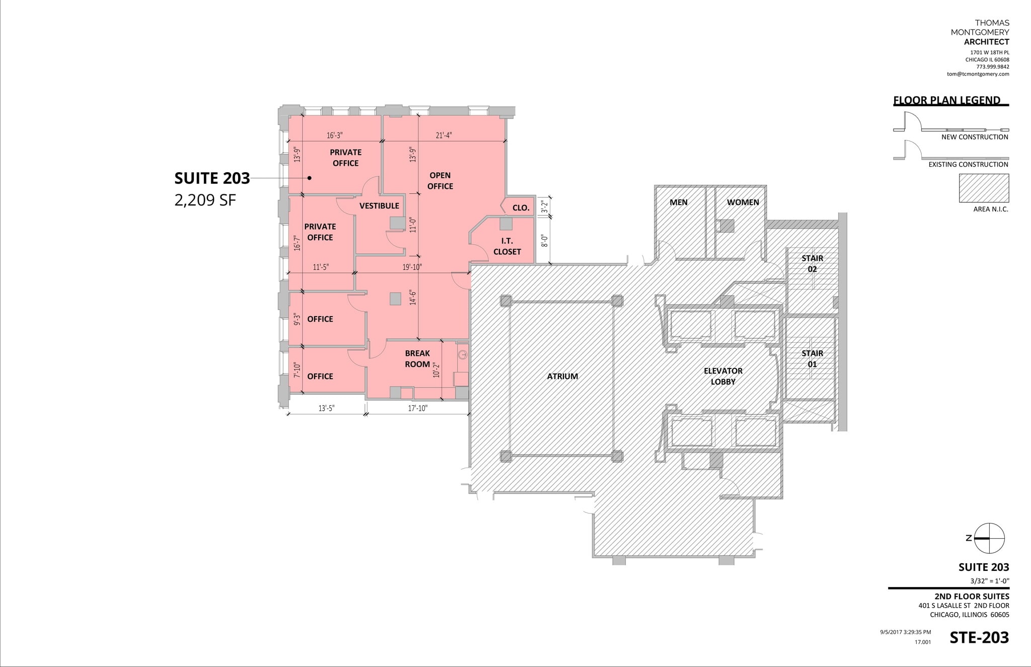 401 S LaSalle St, Chicago, IL for lease Floor Plan- Image 1 of 1