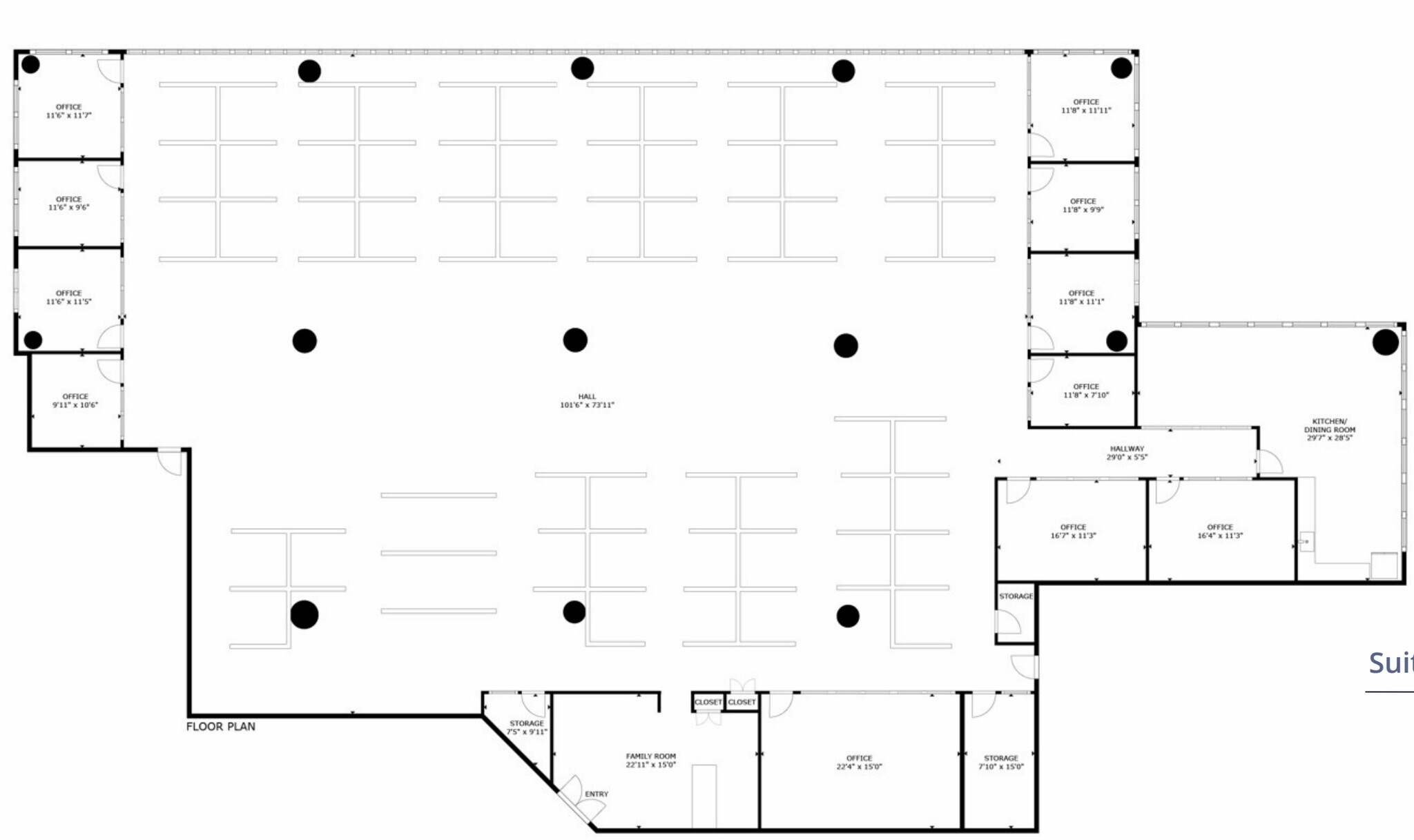 90 Sheppard Ave E, Toronto, ON for lease Floor Plan- Image 1 of 6