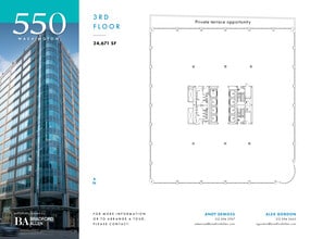 550 W Washington Blvd, Chicago, IL for lease Floor Plan- Image 1 of 4