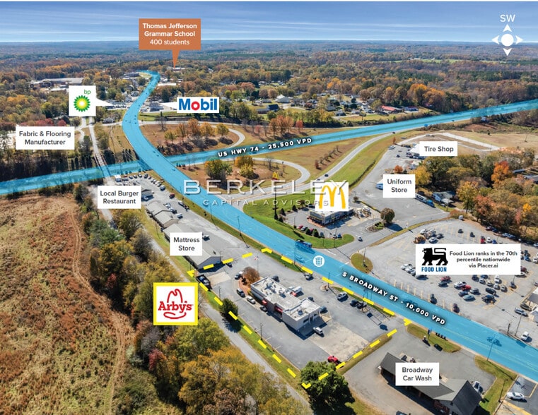 703 S Broadway St, Forest City, NC à vendre - Photo du bâtiment - Image 2 de 5