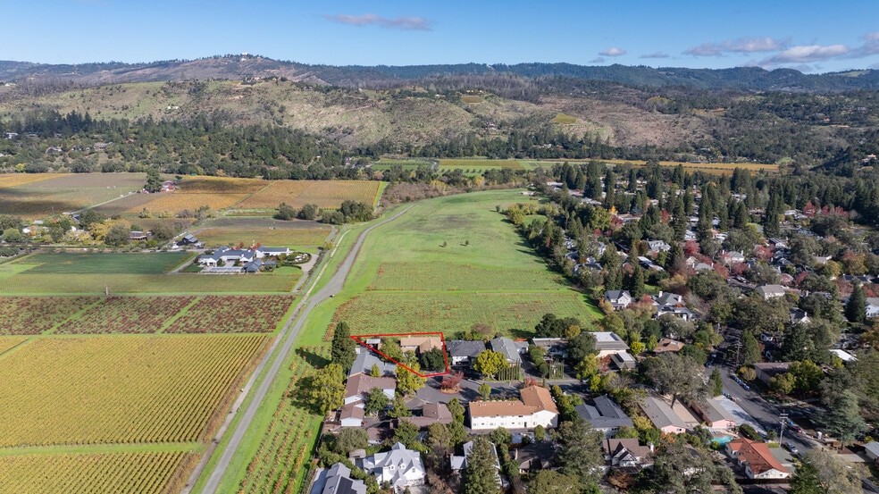 1356 Monte Vista Ave, Saint Helena, CA for sale - Aerial - Image 2 of 31