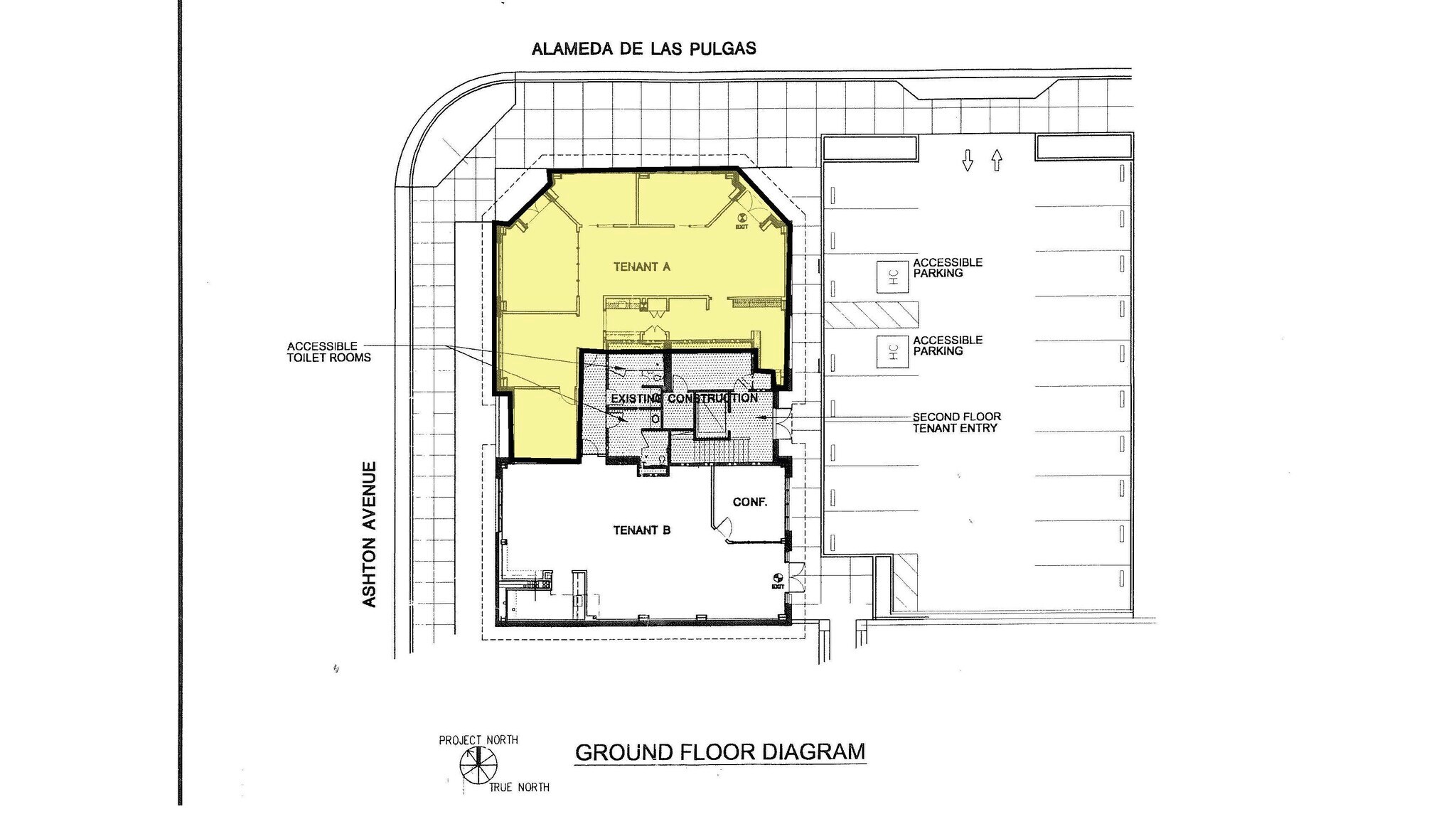 3500 Alameda de las Pulgas, Menlo Park, CA for lease Floor Plan- Image 1 of 4