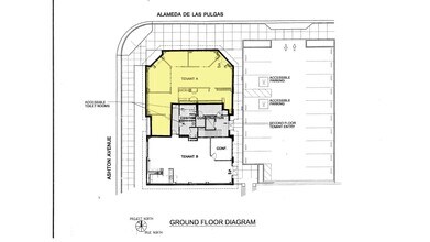 3500 Alameda de las Pulgas, Menlo Park, CA for lease Floor Plan- Image 1 of 4
