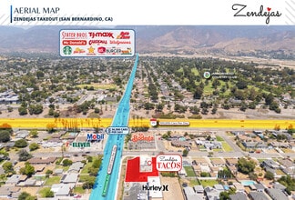 2895 N Waterman Ave, San Bernardino, CA - Aerial  map view - Image1
