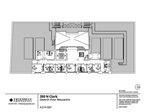 350 N Clark St, Chicago, IL à louer Plan d’étage- Image 2 de 11