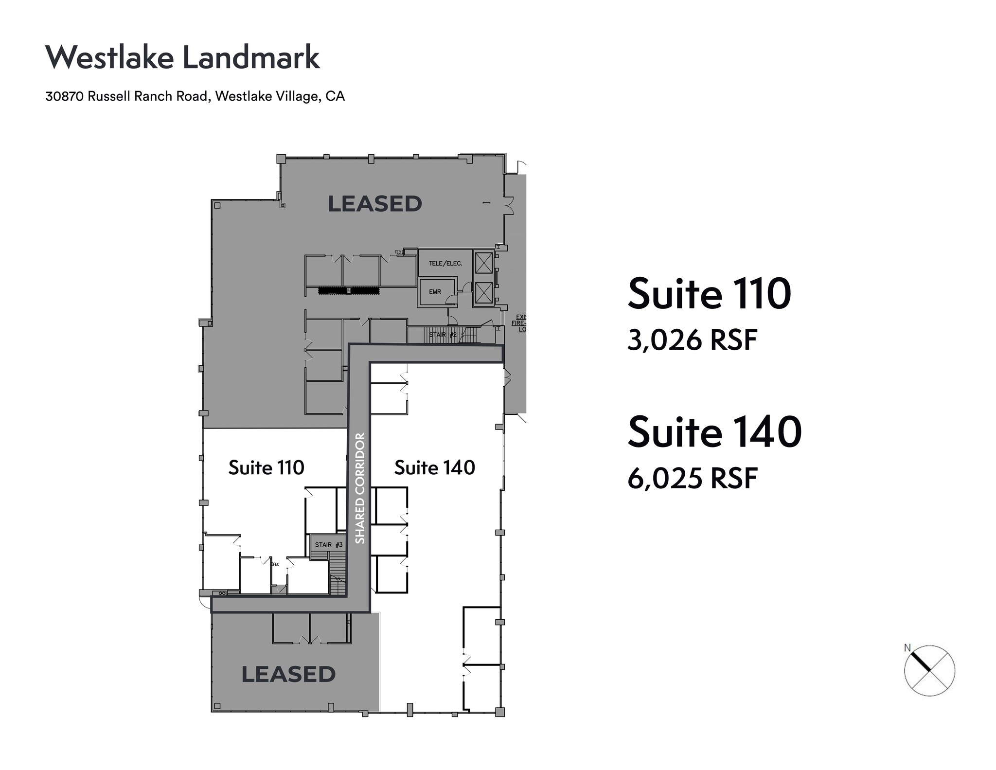 30930 Russell Ranch Rd, Westlake Village, CA à louer Plan de site- Image 1 de 1