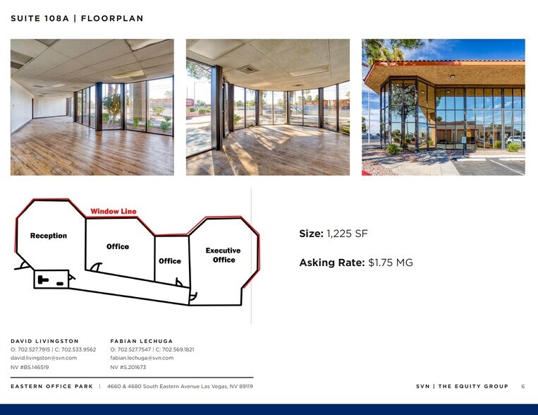 4660 S Eastern Ave, Las Vegas, NV for lease - Floor Plan - Image 2 of 11