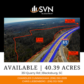 More details for 351 Quarry Road, Blacksburg, SC - Land for Sale