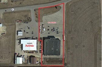 1625 US Highway 61 N, Lancaster, WI - AÉRIEN Vue de la carte