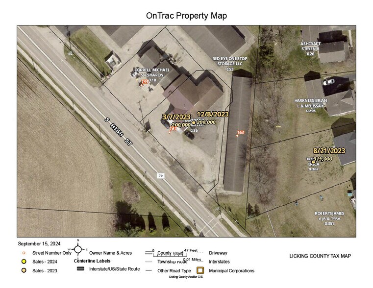 161 S High St, Hebron, OH à vendre - Photo du bâtiment - Image 3 de 4