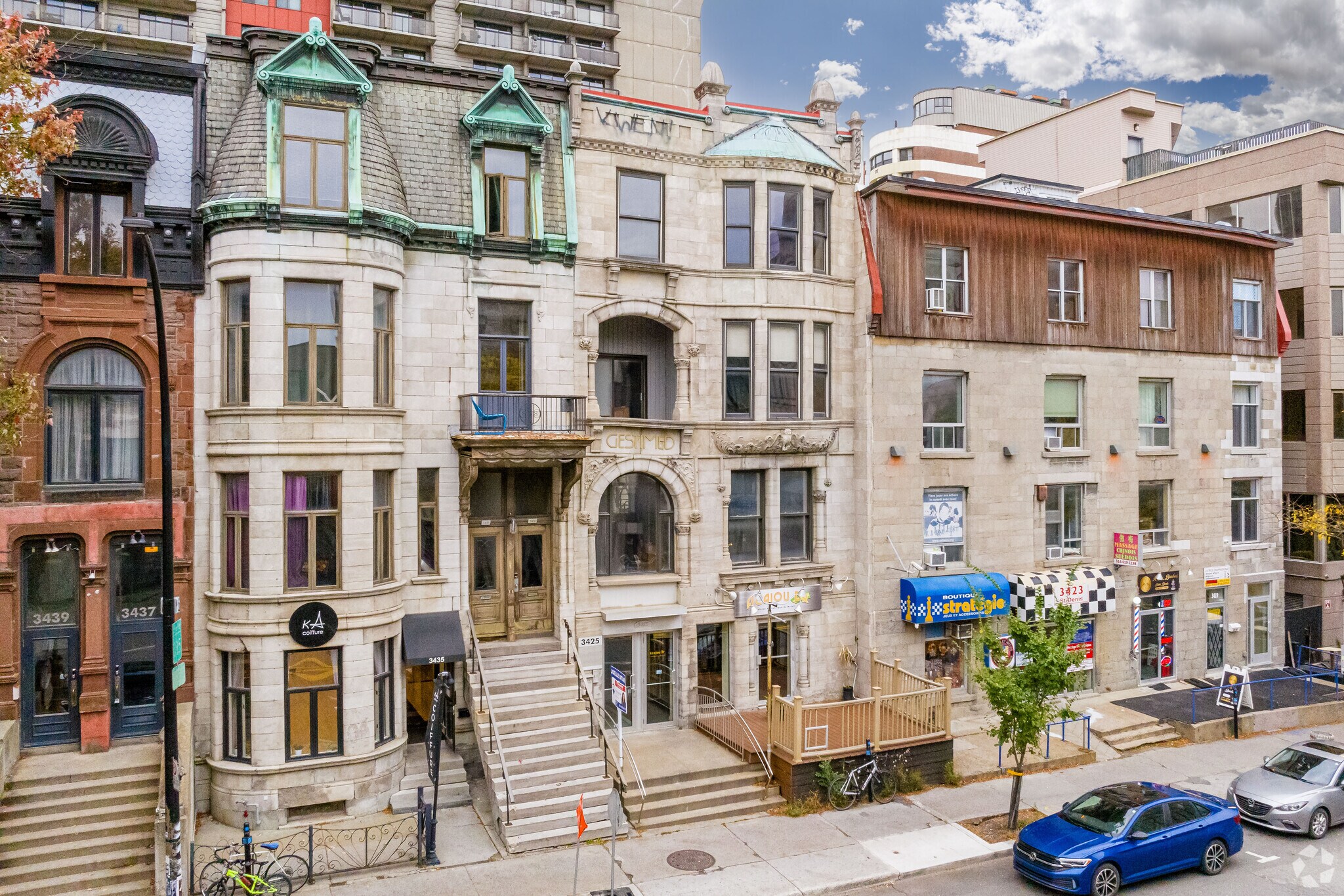 3425 Rue Saint-Denis, Montréal, QC à vendre Photo du bâtiment- Image 1 de 1
