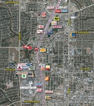 1617-1629 N Central Expy, Plano, TX - AERIAL  map view