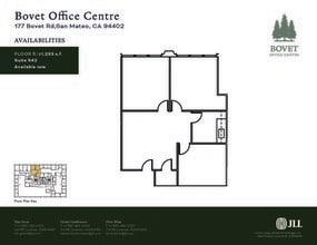 155 Bovet Rd, San Mateo, CA for lease Floor Plan- Image 1 of 1