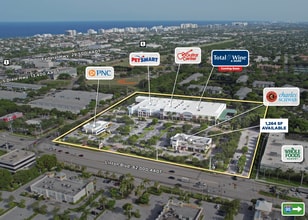 510 Linton Blvd, Delray Beach, FL - Aerial  map view