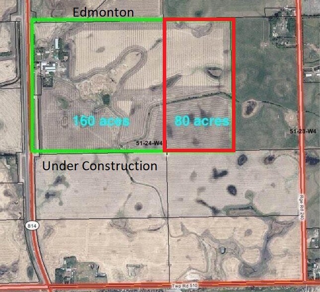 51069 Hwy 814 - 50th St, Beaumont, AB à vendre - Photo principale - Image 1 de 1