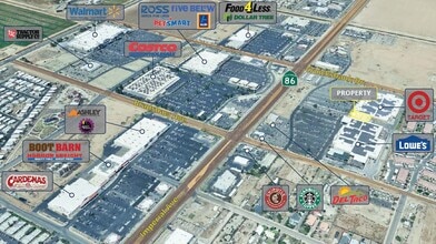 2101 N Imperial Ave, El Centro, CA - AERIAL map view - Image1