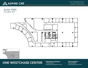 10777 Westheimer Rd, Houston, TX for lease Floor Plan- Image 1 of 1