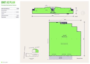 2-8 McPherson St, Sydney for lease Floor Plan- Image 1 of 1