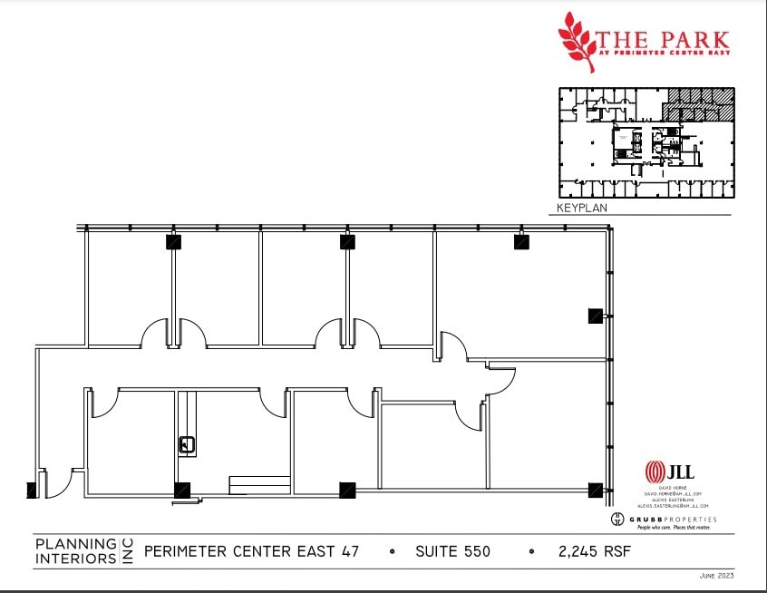 47 Perimeter Ctr E, Atlanta, GA for lease Floor Plan- Image 1 of 1