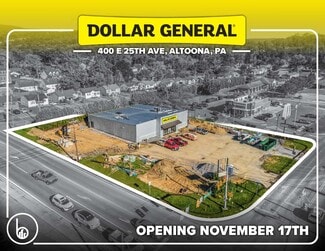 Plus de détails pour 404 E 25th Ave, Altoona, PA - Commerce de détail à vendre