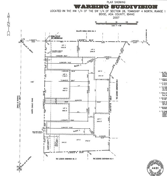 5536 N Eagle Rd, Boise, ID à vendre - Plan cadastral - Image 2 de 3