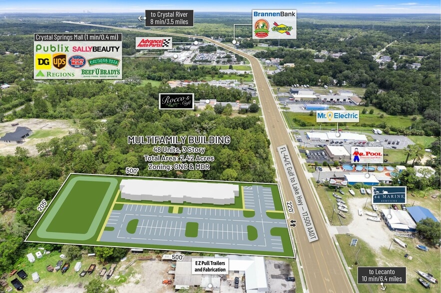 6552 W Gulf To Lake Hwy, Crystal River, FL for sale - Building Photo - Image 3 of 20