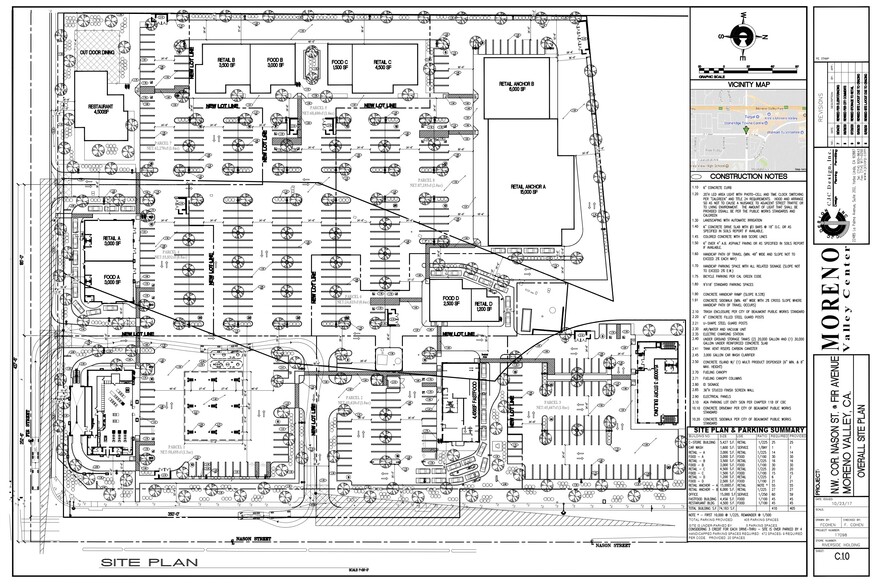 SWC 60 Freeway & Nason St, Moreno Valley, CA à louer - Plan de site - Image 2 de 2