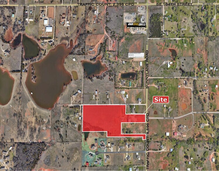 11113 S Sunnylane Rd, Oklahoma City, OK for sale - Aerial - Image 2 of 4