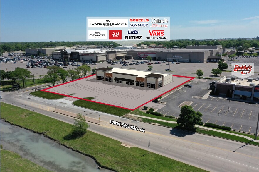 368 Towne East Mall, Wichita, KS à vendre - Photo du bâtiment - Image 2 de 6