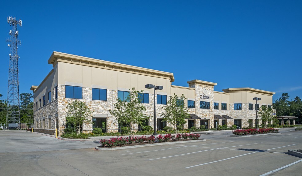 8845 Six Pines Dr, The Woodlands, TX à louer - Photo du bâtiment - Image 2 de 2