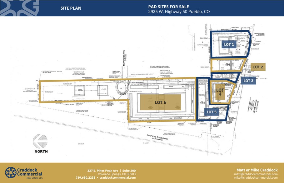 2925 Highway 50, Pueblo, CO à vendre - Plan de site - Image 2 de 7