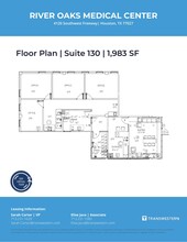 4120 Southwest Fwy, Houston, TX à louer Plan d  tage- Image 1 de 1