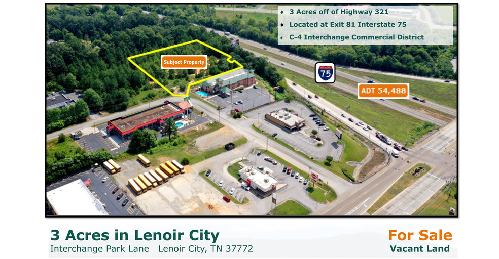 Interchange Park Ln, Lenoir City, TN for sale - Building Photo - Image 1 of 1