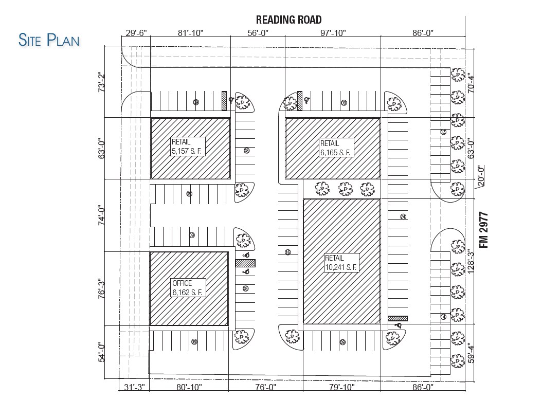 7200 Reading, Rosenberg, TX for lease Site Plan- Image 1 of 1