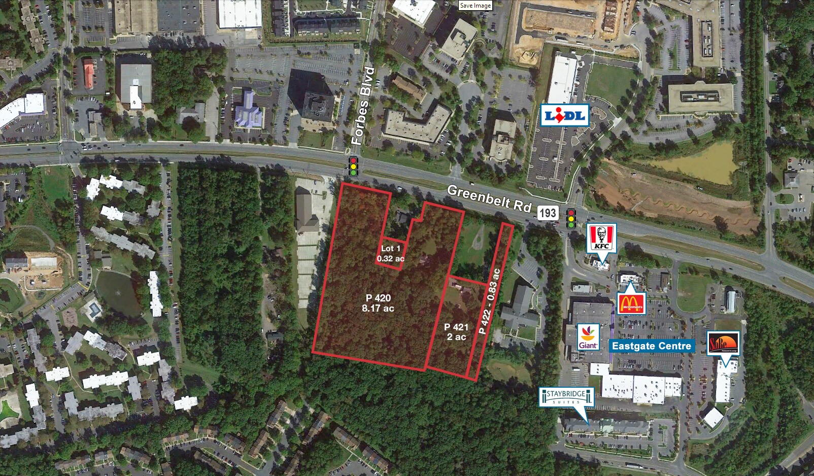 Greenbelt Rd, Lanham, MD à vendre Photo du bâtiment- Image 1 de 3