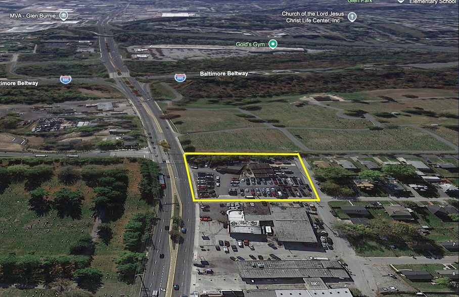 6000 Ritchie Hwy, Baltimore, MD for sale - Aerial - Image 3 of 12