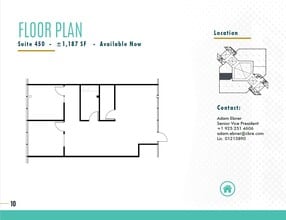 2333 San Ramon Valley Blvd, San Ramon, CA à louer Plan d’étage- Image 1 de 1