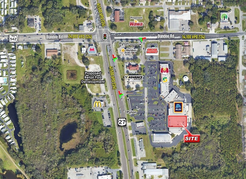 28041 US Hwy 27, Dundee, FL for lease - Building Photo - Image 2 of 3