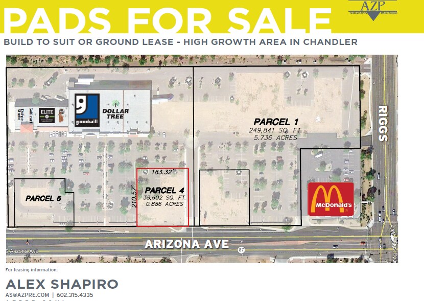S Arizona Ave, Chandler, AZ à vendre Photo du bâtiment- Image 1 de 5