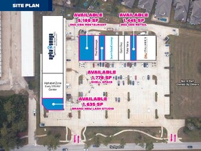 1414-1418 Northpark Dr, Kingwood, TX à louer Plan de site- Image 2 de 2