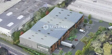 Neuville-en-Ferrain - Aerial  map view