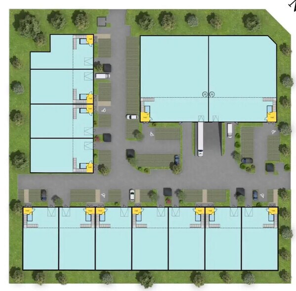 Flex in Trappes for lease - Site Plan - Image 2 of 23