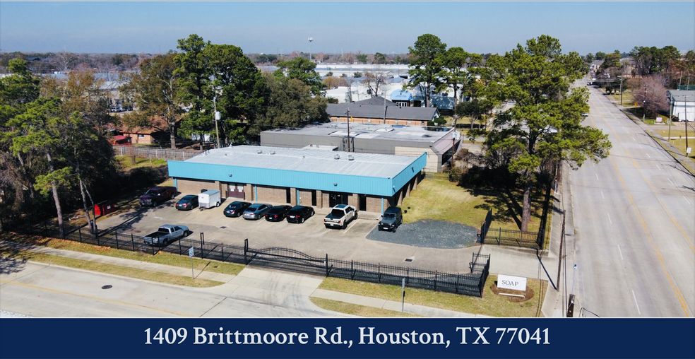 1409 Brittmoore Rd, Houston, TX for sale - Building Photo - Image 1 of 1