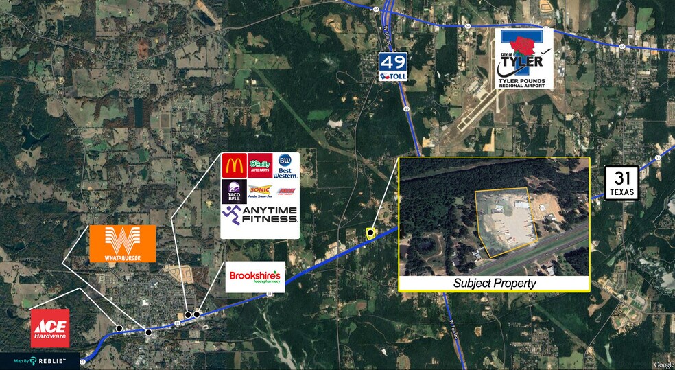 15844 State Highway 31 W, Tyler, TX à vendre - Photo du bâtiment - Image 2 de 18