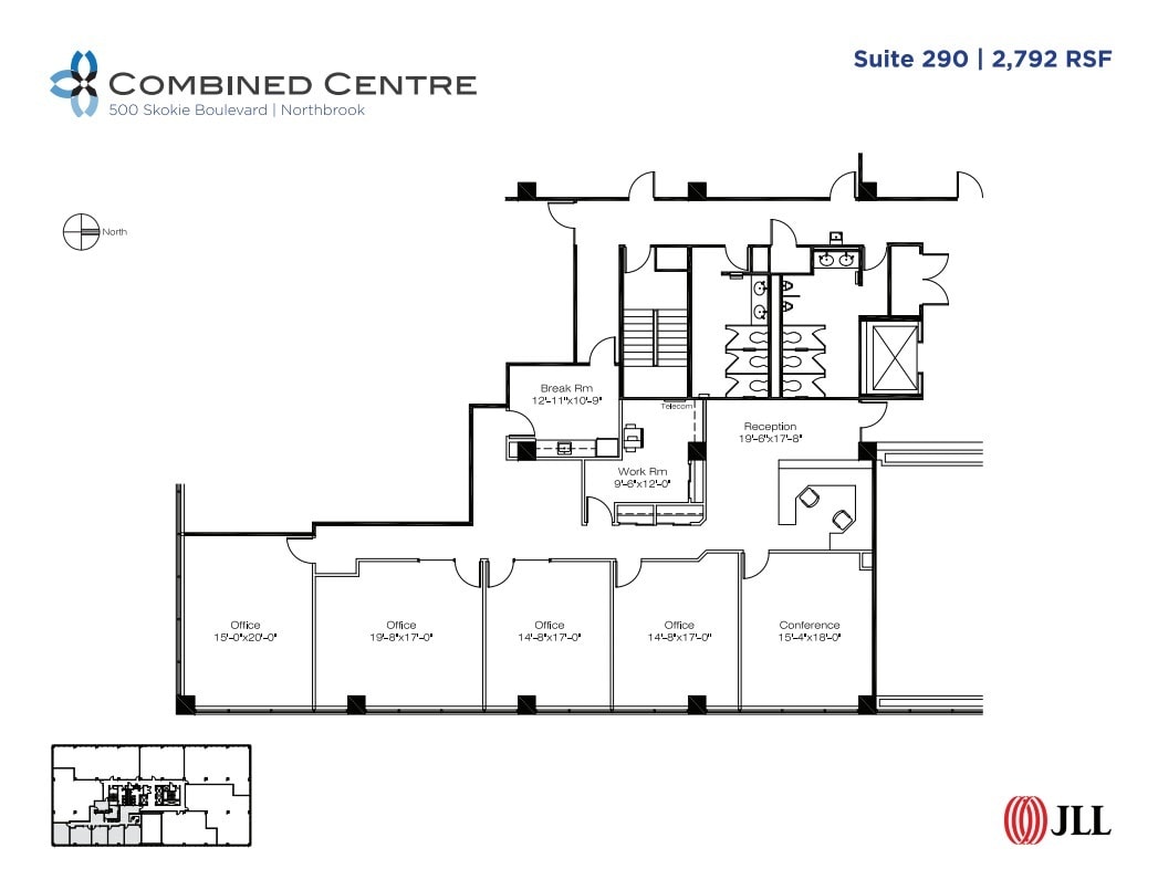 707 Skokie Blvd, Northbrook, IL for lease Floor Plan- Image 1 of 1