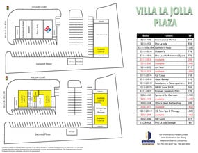 3251 Holiday Ct, La Jolla, CA for lease Site Plan- Image 1 of 1