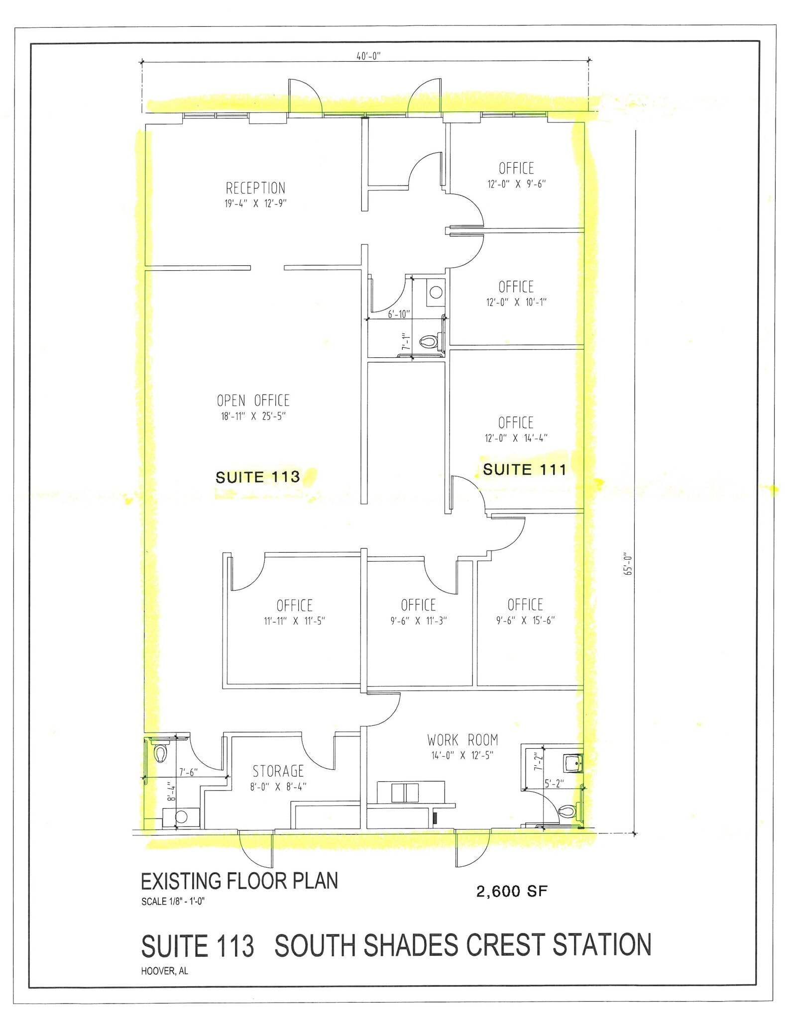 3421-3435 S Shades Crest Rd, Hoover, AL for lease Interior Photo- Image 1 of 3