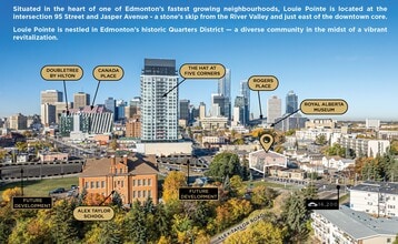 9320 Jasper Ave NW, Edmonton, AB - AÉRIEN  Vue de la carte